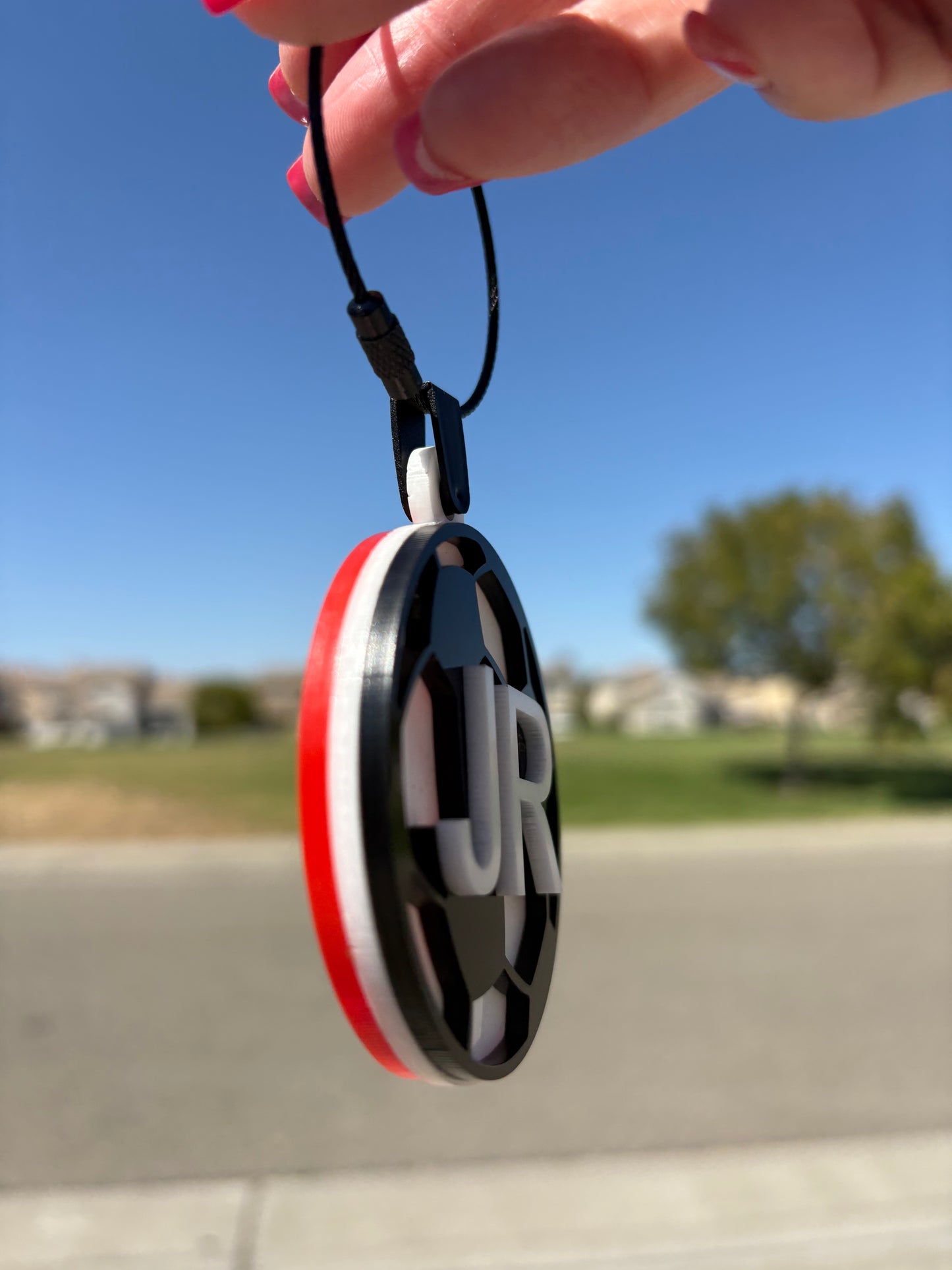 Custom Acrylic Laser-Cut Soccer & Baseball Name Tags